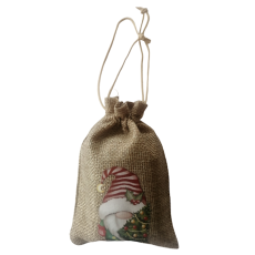 Handmade Activated Charcoal Cleansing Bar 165g in Linen Gift Bag